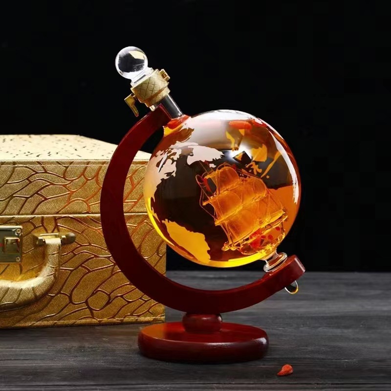 Wine Beer The Whiskey - ขวดเหล้าดีไซน์สร้างสรรค์, ที่จ่ายวิสกี้, ขวดเหล้าวอดก้าแบบปรับแต่งได้, ขวดเหล้าไวน์แบบปรับแต่งได้, ขวดเหล้าเบียร์สำหรับเป็นของขวัญ, ขวดไวน์