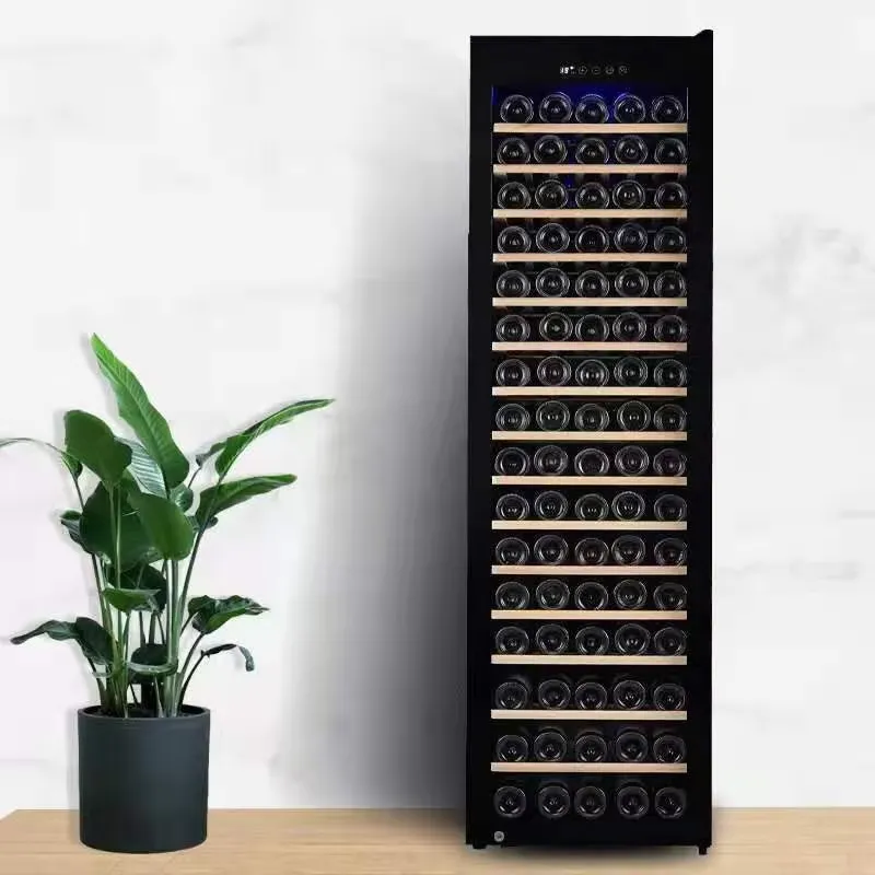 Wine Beer Dual Zone - ตู้แช่ขวดไฟฟ้าแบบสองโซน สแตนเลส คอมเพรสเซอร์ ตู้เย็นสำหรับไวน์และเบียร์ สำหรับใช้ในบ้านและโรงแรม