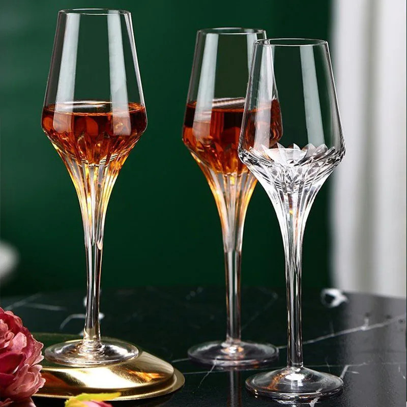 Wine Xo - แก้วไวน์วิสกี้คริสตัล Louis XIII ของ French แก้วคอนญักการออกแบบเบาของขวัญ