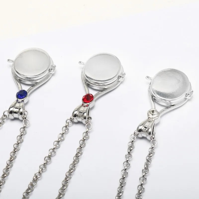 Ice Bucket Silver - สร้อยคอจี้รูปนางเงือก H2O ทำจากสแตนเลส ชุด 3 ชิ้น