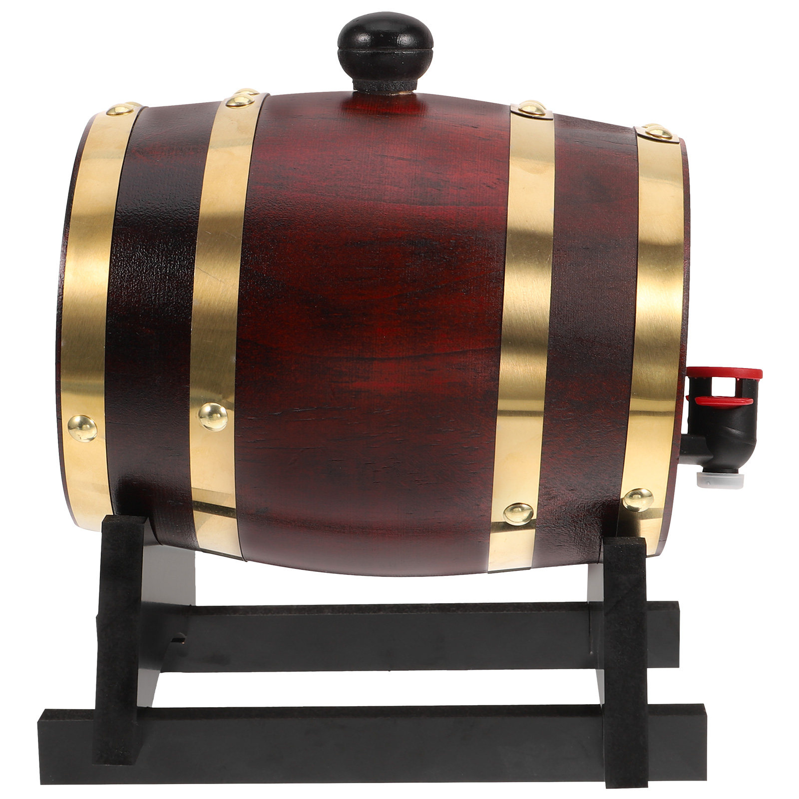 Wine Beer The Whiskey - 1 ชุดถังไม้สำหรับไวน์ 1 ลิตร ที่ใส่ไวน์แดง ที่จ่ายเบียร์