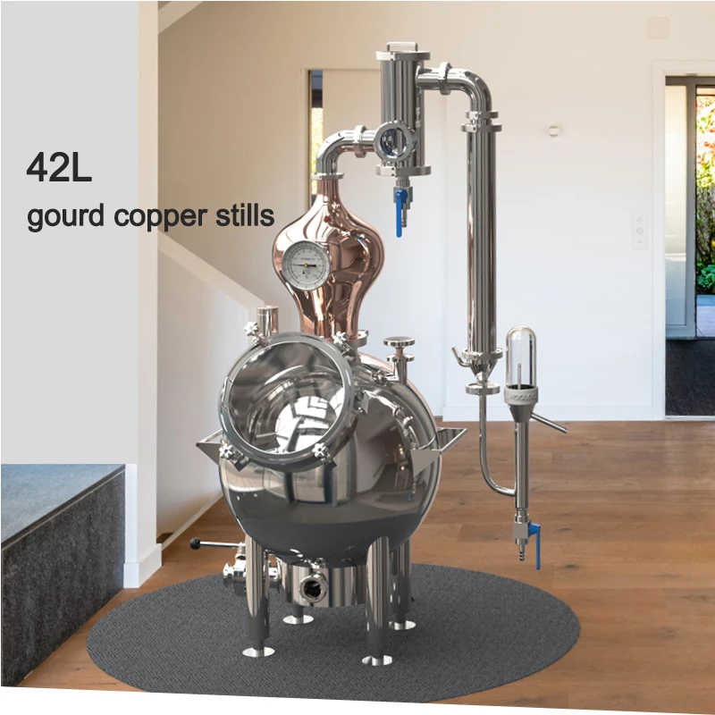 เครื่องกลั่นทรงน้ำเต้าขนาด 42  - Wine Beer The Whiskey บทวิจารณ์และราคา