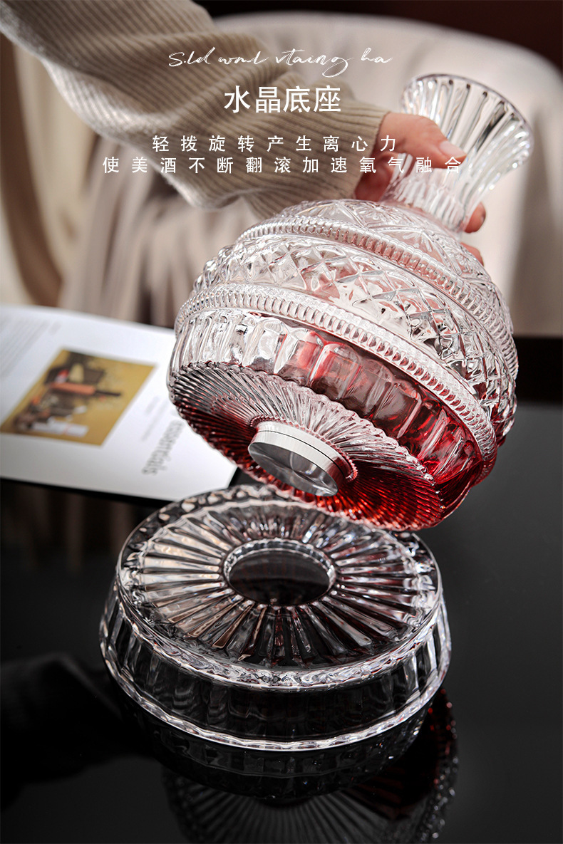 DEOUNY ขวดเหล้าไวน์หมุนเพชรดาว - Wine Beer The Whiskey บทวิจารณ์และราคา