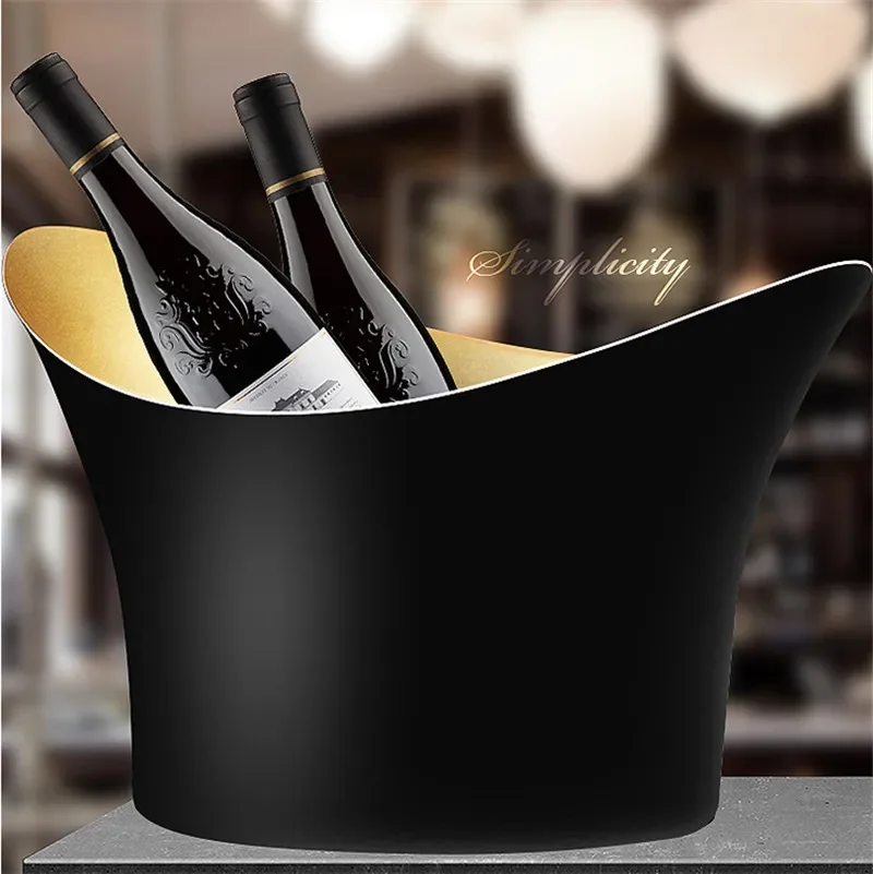 ถังแช่แชมเปญขนาดใหญ่ ถังเบียร์ - Ice Bucket Silver บทวิจารณ์และราคา