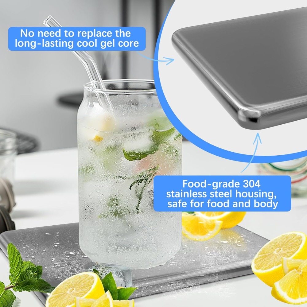 แพ็คน้ำแข็งสำหรับกล่องอาหารกลา - Ice Bucket Silver บทวิจารณ์และราคา