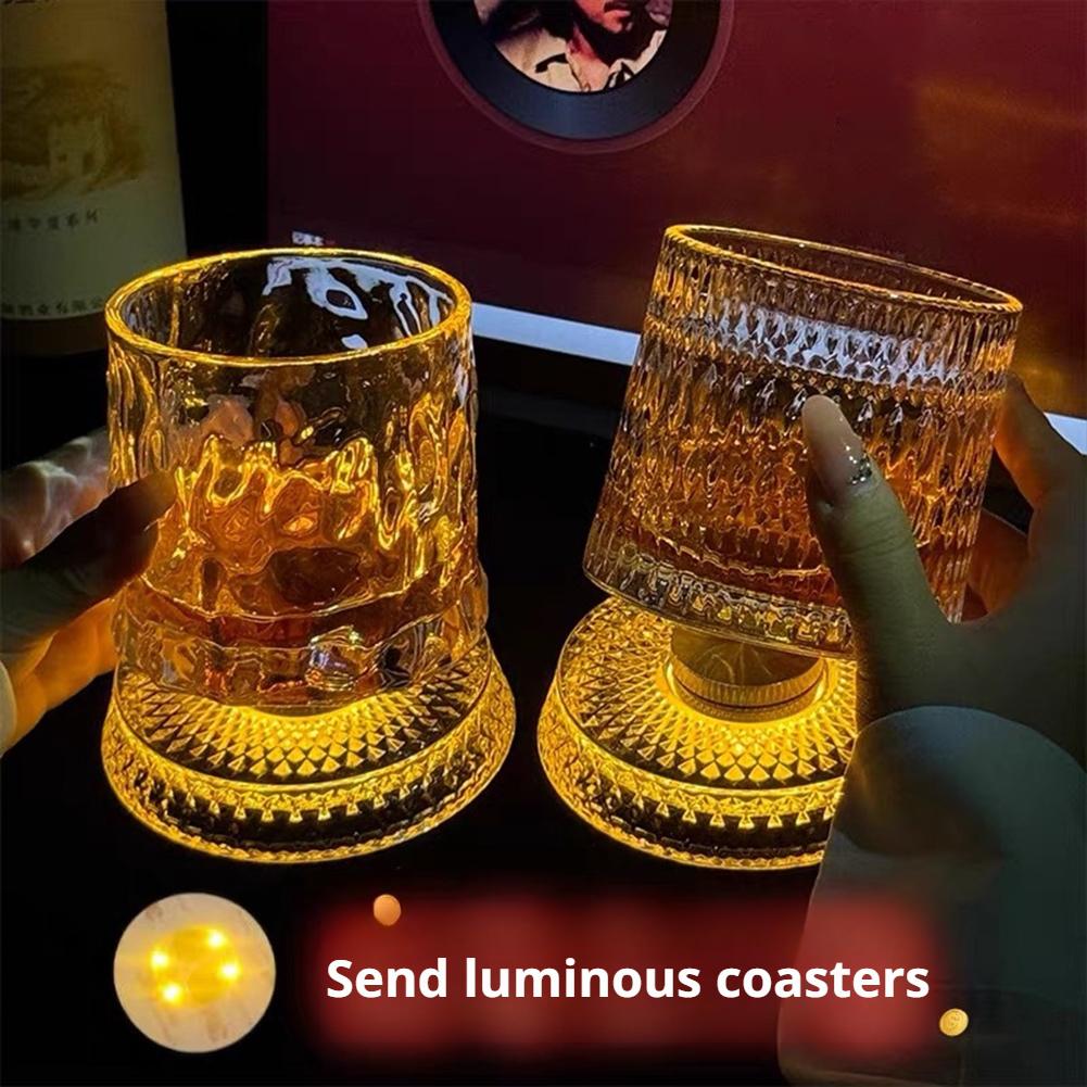 แก้ววิสกี้หมุนได้ แก้วคริสตัลส - Wine Beer The Whiskey บทวิจารณ์และราคา