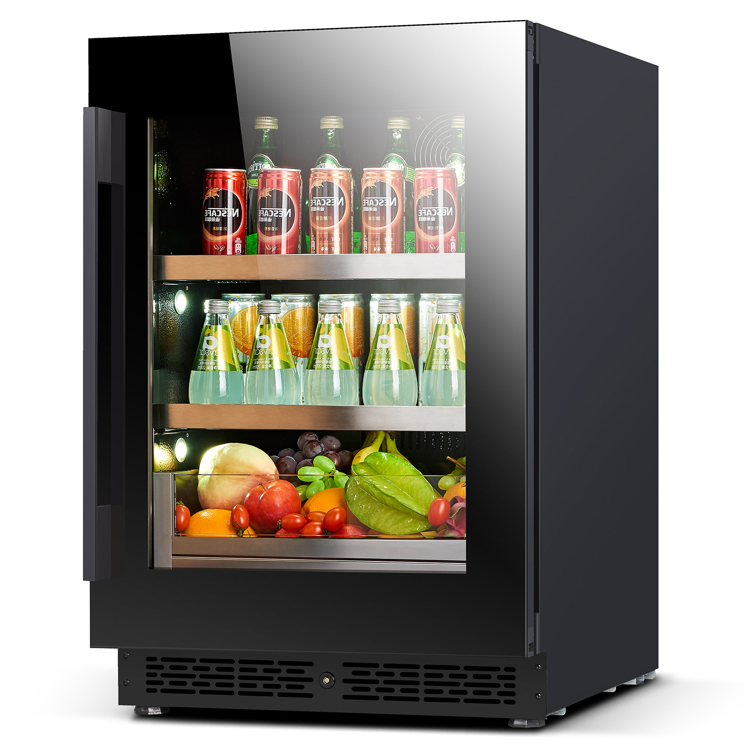 ตู้แช่เครื่องดื่มแบบฝังใต้เคาน - Wine Beer Dual Zone บทวิจารณ์และราคา