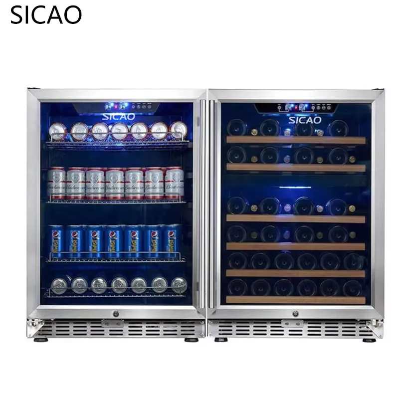 ตู้แช่ไวน์เบียร์ 2 ประตู แบบกร - Wine Beer Dual Zone บทวิจารณ์และราคา