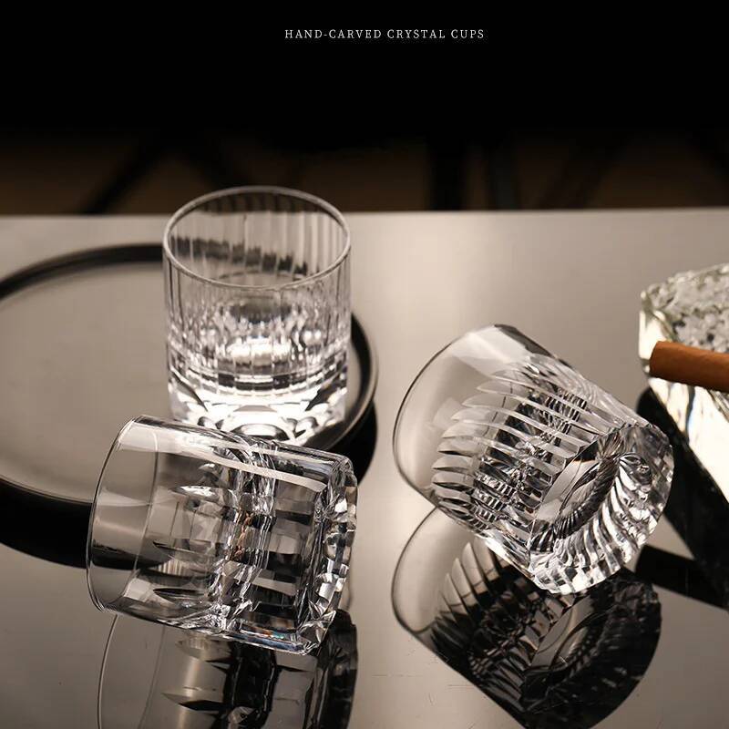 แก้วคริสตัลใสแกะสลักลาย 250 มล - Wine Xo บทวิจารณ์และราคา