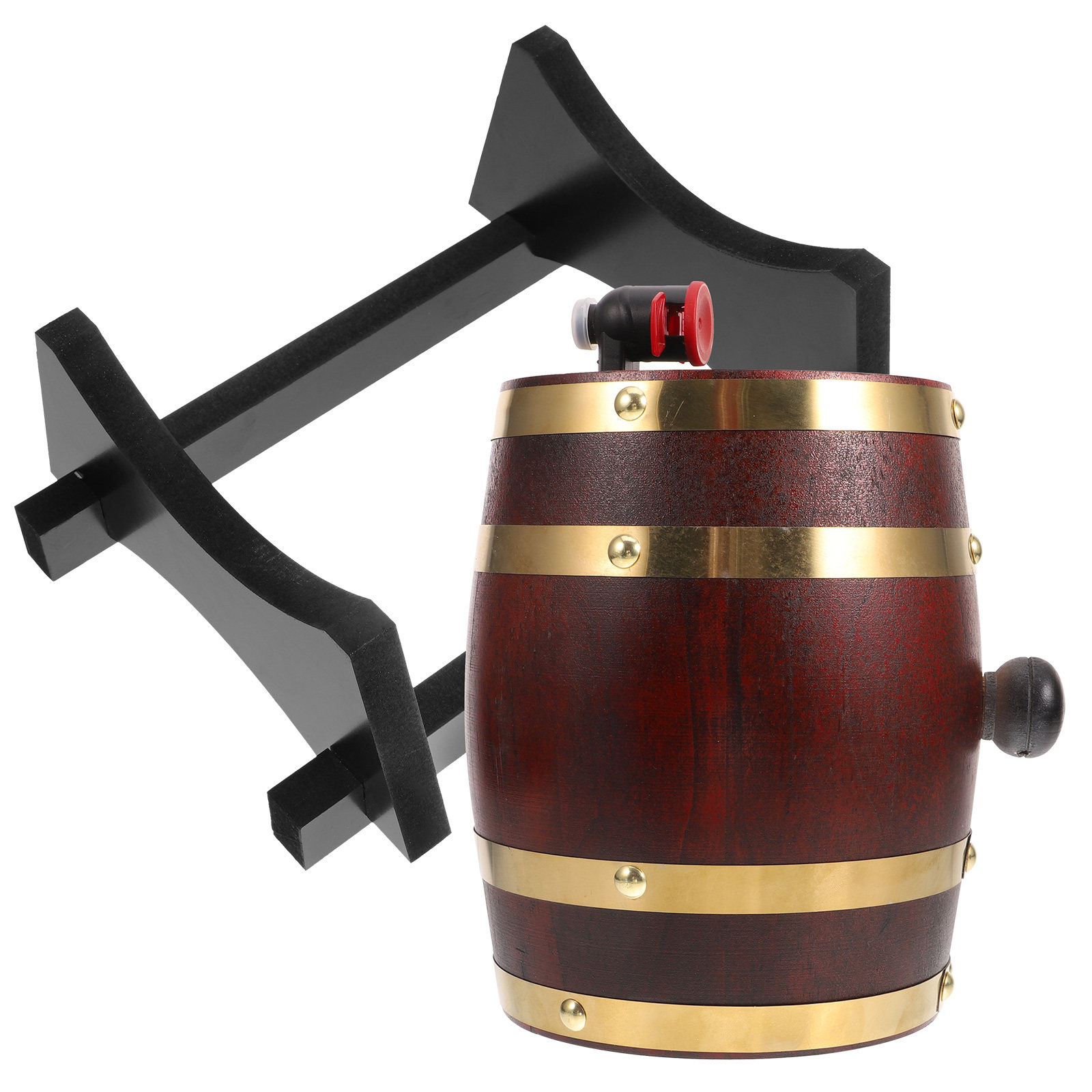1 ชุดถังไม้สำหรับไวน์ 1 ลิตร ท - Wine Beer The Whiskey บทวิจารณ์และราคา