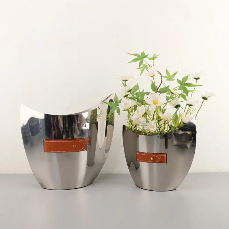 แจกันสแตนเลสโค้ง, ของตกแต่งบ้า - Ice Bucket Silver บทวิจารณ์และราคา