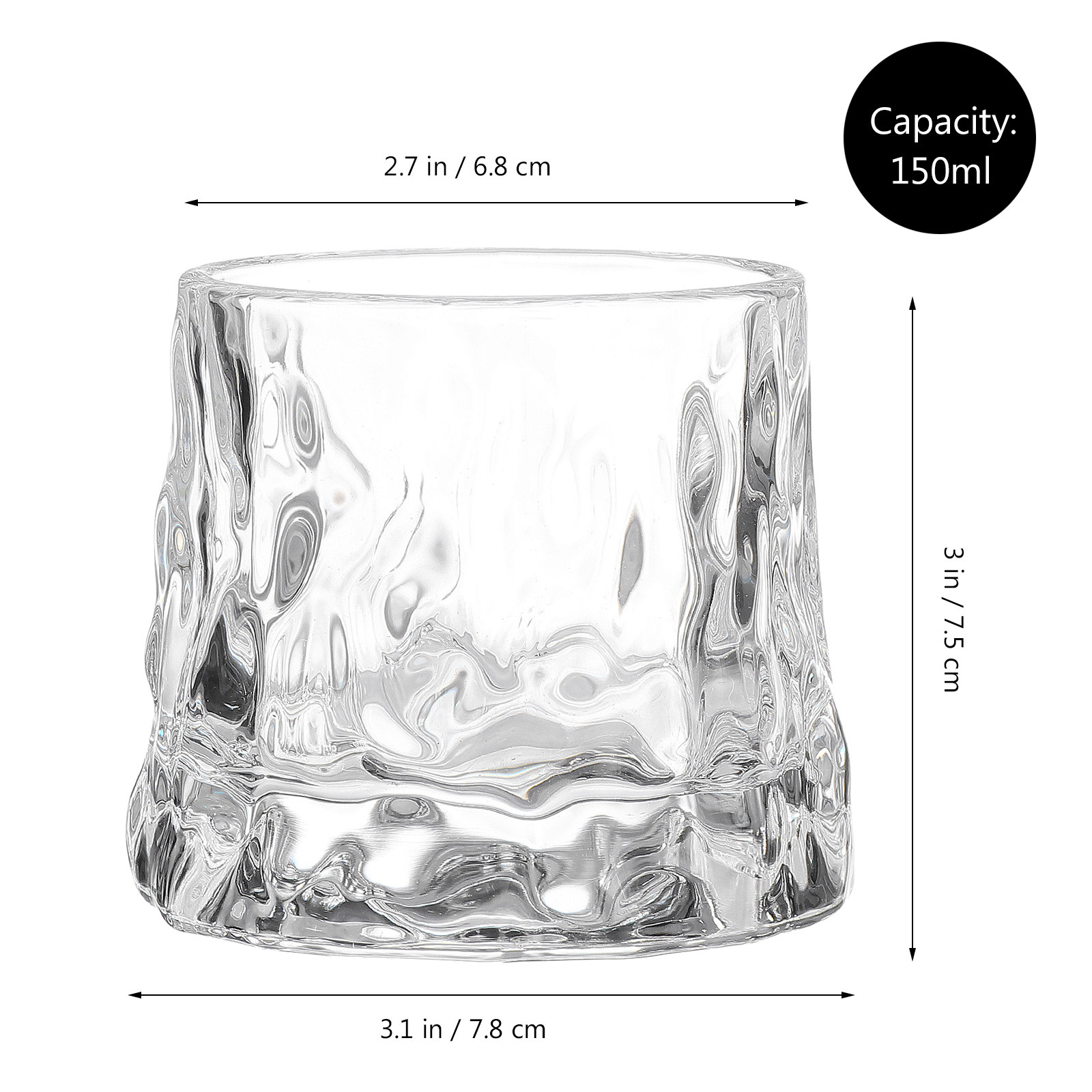 แก้วไวน์แบบมีลายตอก 1 ใบ แก้วว - Wine Beer The Whiskey บทวิจารณ์และราคา