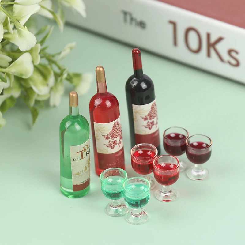 1 ชุด 1/12 Miniature ขวดไวน์ตุ - Taste Wine Beer Kitchen บทวิจารณ์และราคา