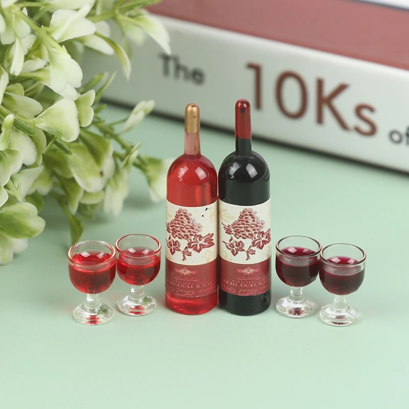 1 ชุด 1/12 Miniature ขวดไวน์ตุ - Taste Wine Beer Kitchen บทวิจารณ์และราคา