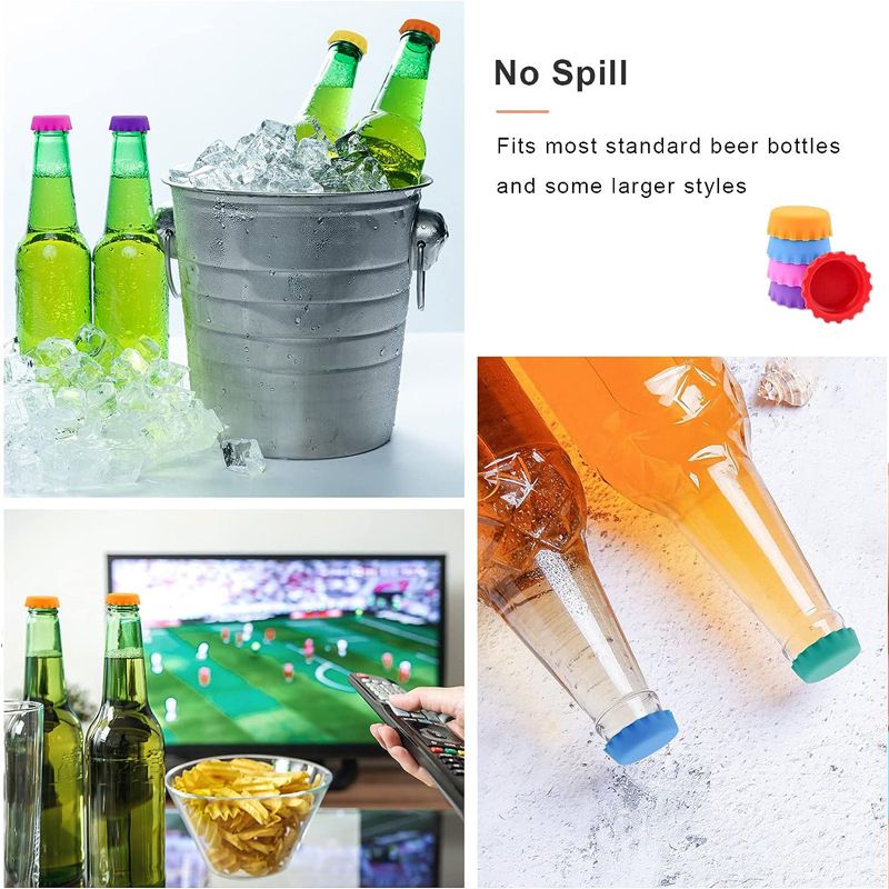 ฝาปิดขวดซิลิโคนสำหรับปิดผนึกขว - Beer Wine Reus บทวิจารณ์และราคา